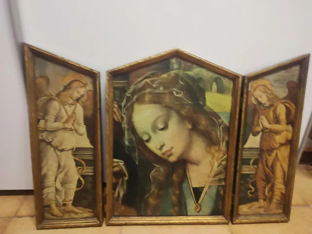 Cosas de Bronce y Triptico Antiguo