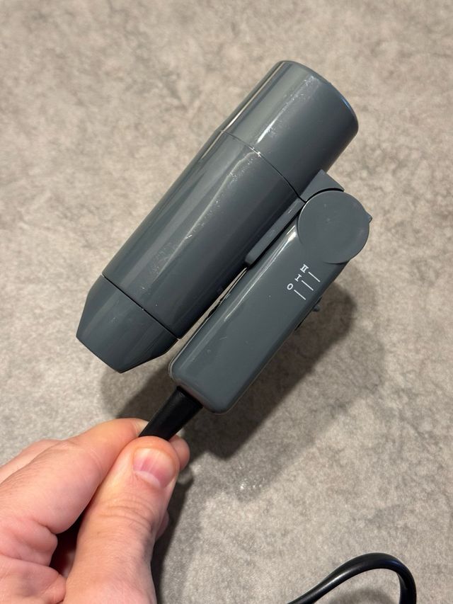 Secador de pelo Muji Mini Plegable Gris