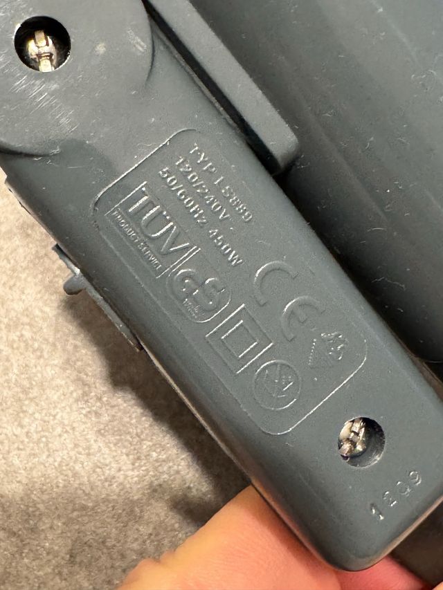 Secador de pelo Muji Mini Plegable Gris