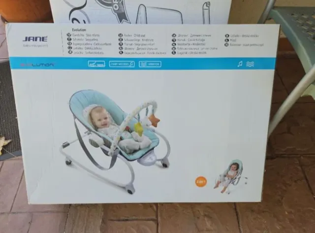 Hamaca Bebé Jane Evolution Estrellas