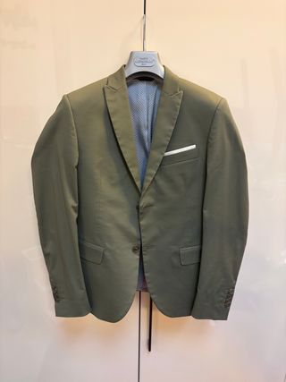 Blazer Daniele Alessandrini Uomo Verde Oliva 48