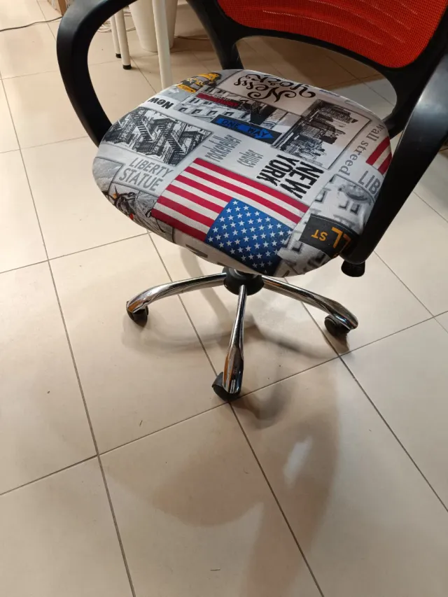 Silla de oficina con diseño Nueva York