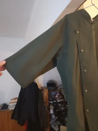 Camisa de cocina hombre verde