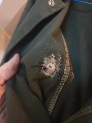 Camisa de cocina hombre verde