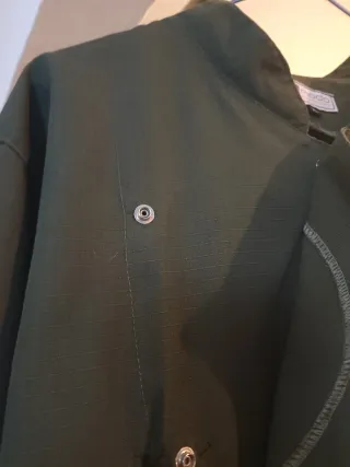 Camisa de cocina hombre verde