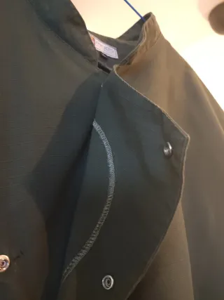 Camisa de cocina hombre verde