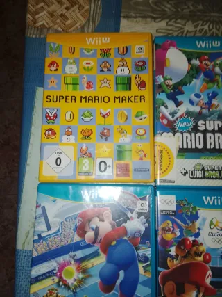 Lote 4 Giochi Wii U Mario