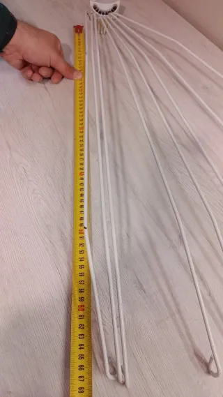 Supporto tenda doccia angolare