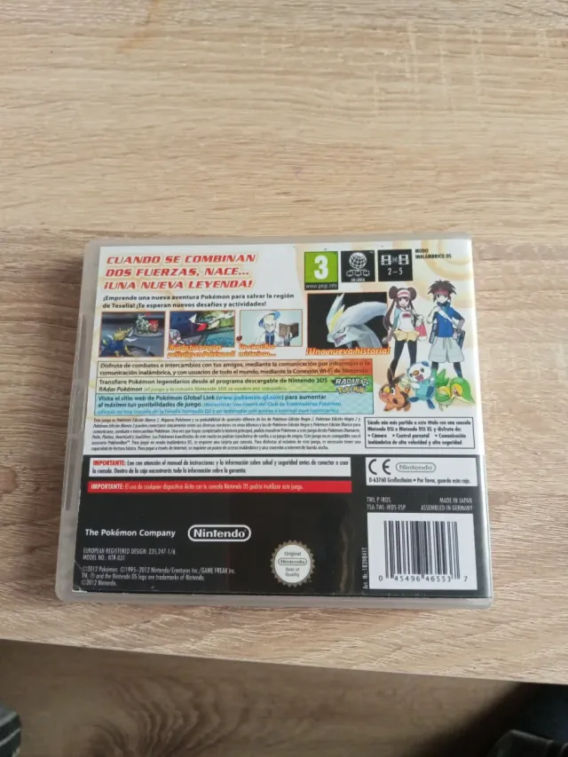 Pokémon Blanco 2 Edición Nintendo DS
