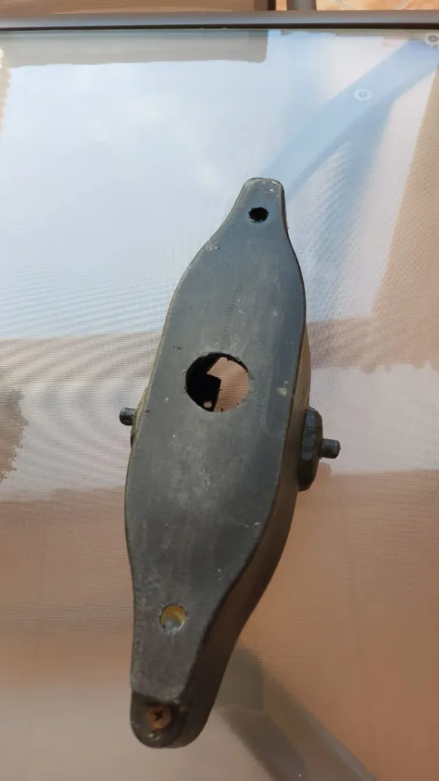 Soporte para motor de pedalera de aletas