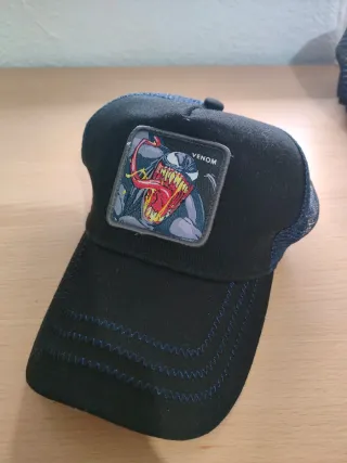 Gorra Venom Marvel Negra Ajustable