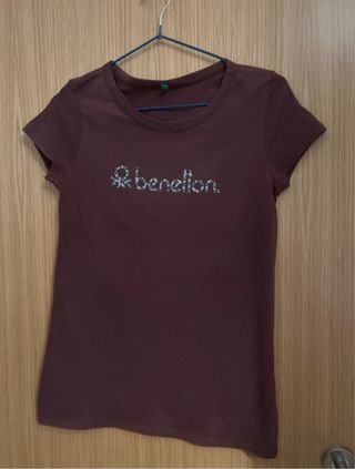 Camiseta Benetton Vino
