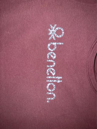 Camiseta Benetton Vino