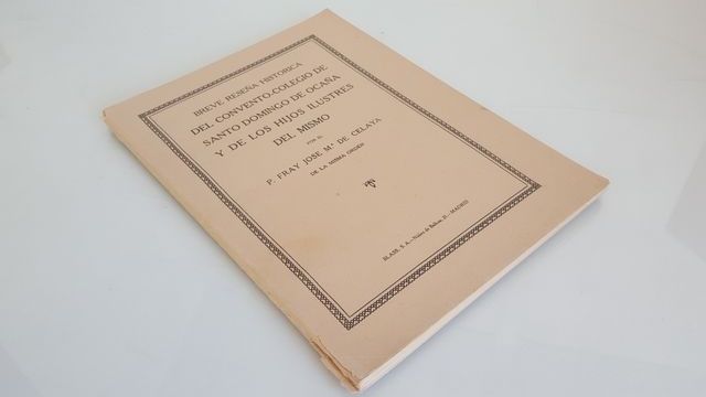 Breve rassegna storica del convento 1926