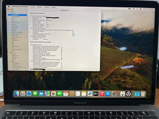MacBook Air 13 2018 Argento