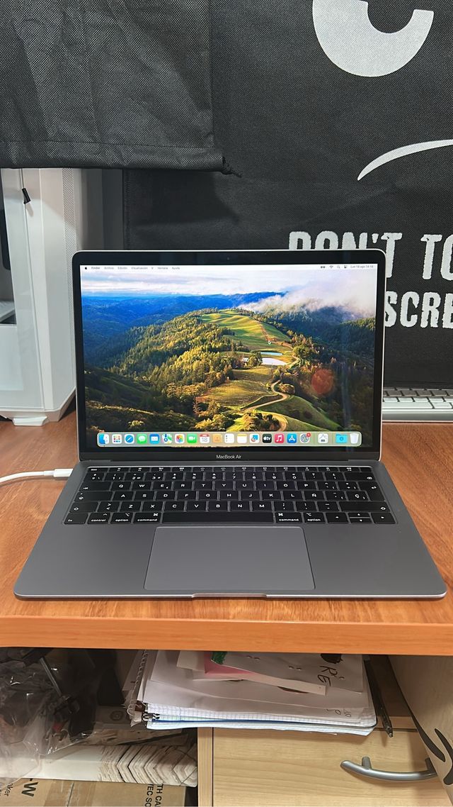 MacBook Air 13 2018 Argento