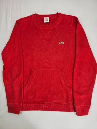 Sudadera Lacoste Live Roja Original