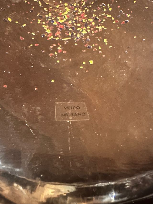 Svuota tasche Murano in vetro