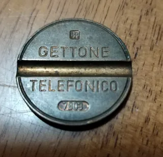 Gettone telefonico serie 7803 anno 1978