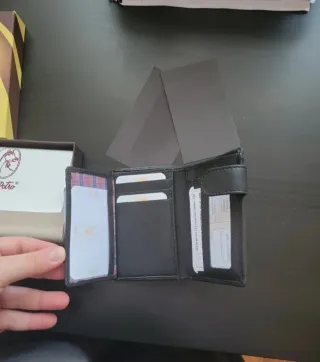 Cartera de Piel El Potro Negra