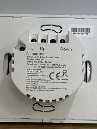 Meross Interruptor de Cortina Alexa, Interruptor