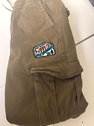 Pantalón cargo niño, talla 9-10 preciosos