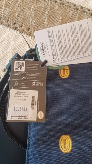 Bolsito Eastpak Super Mario Monedas