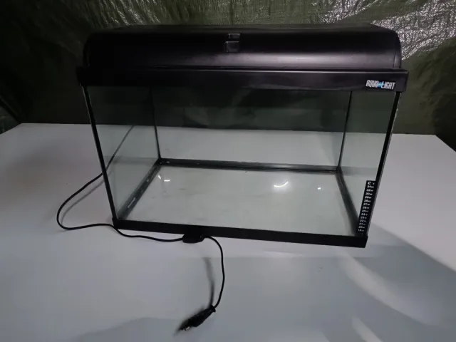 Pecera Rectangular con Tapa