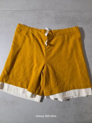 Faldon niño fallero amarillo