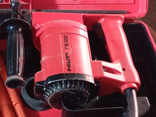 Taladro Hilti TE22 + Brocas