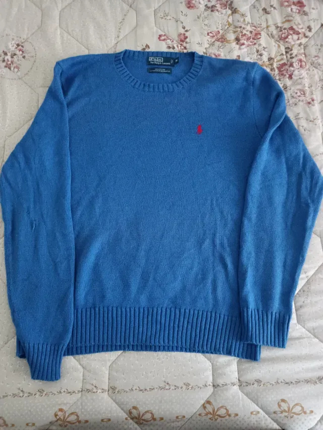 Maglione Polo Ralph Lauren Blu Taglia M