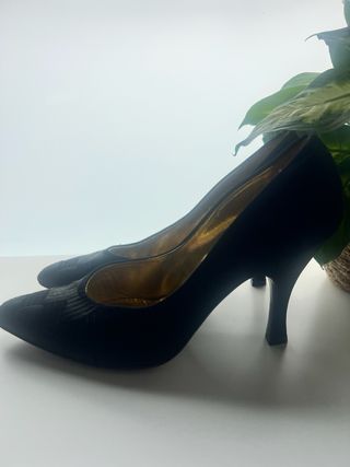 Zapatos Bruno Magli Tacón Negro