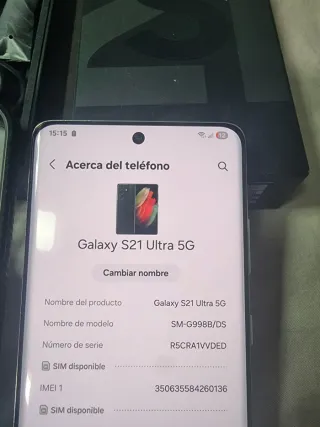 Galaxy S21 Ultra, 12 RAM/256gb