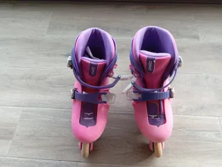 Patines Oxelo Rosas y Morados 32/34
