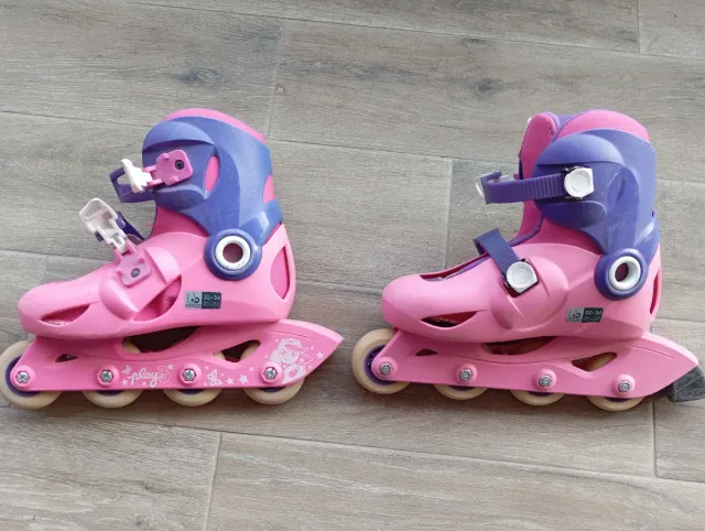 Patines Oxelo Rosas y Morados 32/34