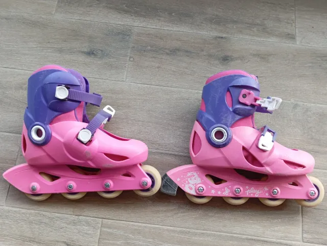 Patines Oxelo Rosas y Morados 32/34