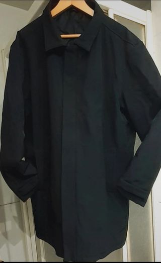 Chaquetón largo forrado invierno hombre