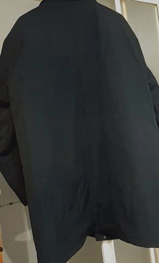 Chaquetón largo forrado invierno hombre