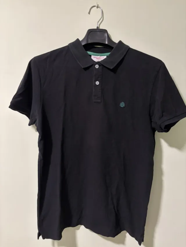 Polo Springfield Negro Talla M- L