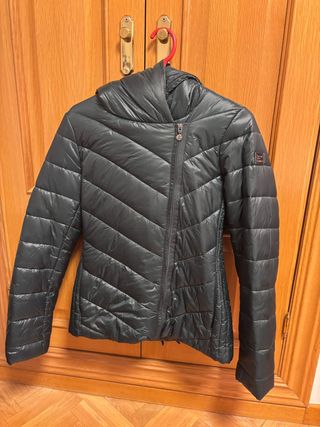 Abrigo Liu Jo Negro Mujer Talla 14A