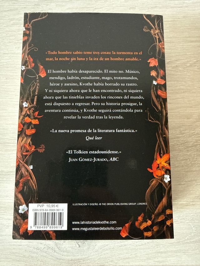 El temor de un hombre sabio / The Wise Man's Fe...