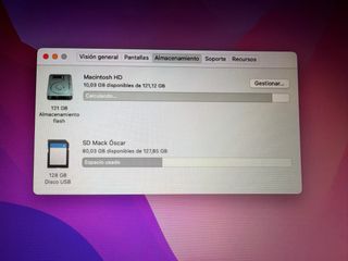 MacBook Air 13 2017 128GB Plata