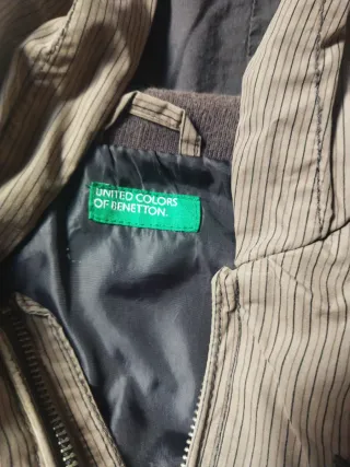 Cazadora niño United Colors of Benetton marrón