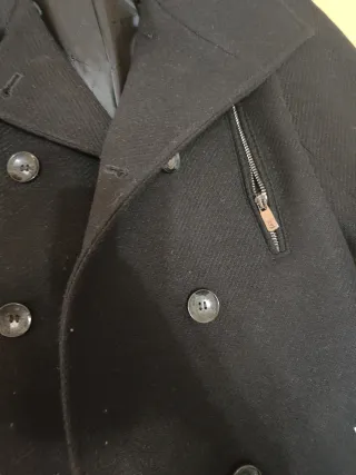 Cappotto nero Salsa Jeans