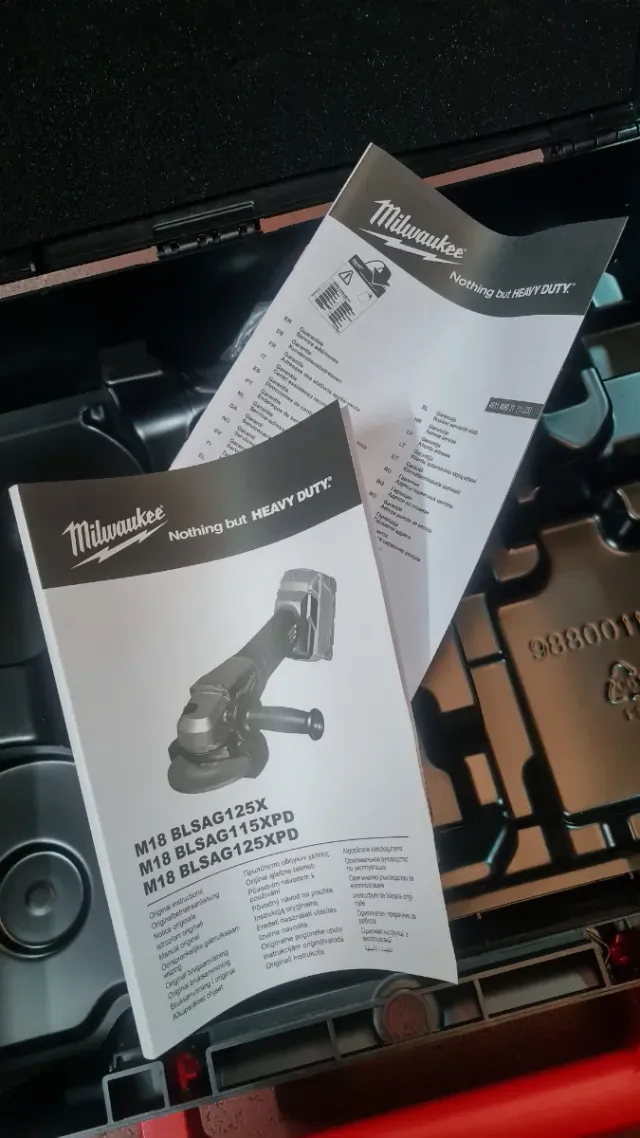 Maleta radial Milwaukee como nueva