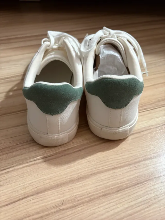 Zara White Ultimate Comfort Sneakers Size 43