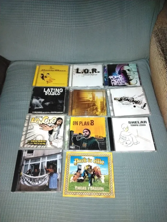 Lote CDs Rap español