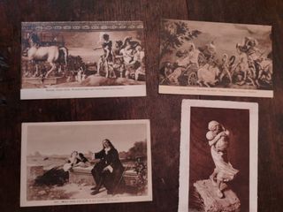 Set 10 Cartoline Antiche Formato Piccolo