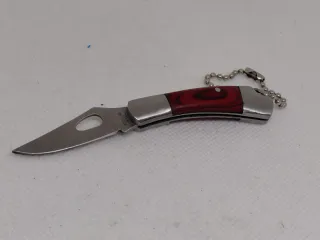 Portachiavi coltellino con catenella