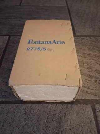 Scatola Fontana Arte 2775/5 G Con certificato